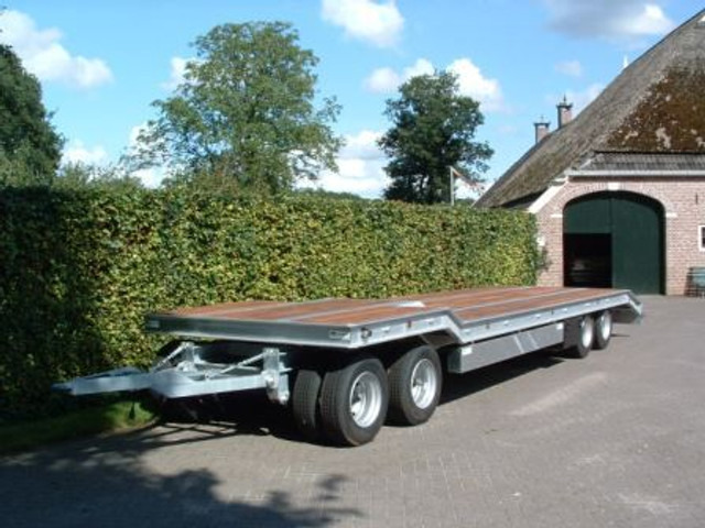 Semie dieplader gegalvaniseerd - Low loader trailer: picture 3