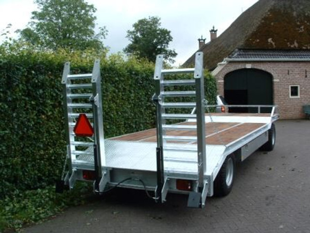 Semie dieplader gegalvaniseerd - Low loader trailer: picture 2