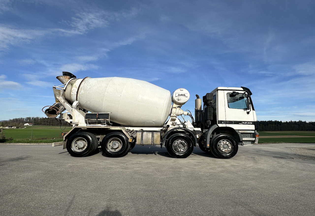 2001 Mercedes-Benz Actros 3235 8×4 SWS concrete mixer/tipper - Container transporter/ Swap body truck: picture 4