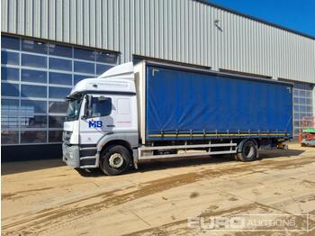 Curtainsider truck 2012 Mercedes 1824: picture 1