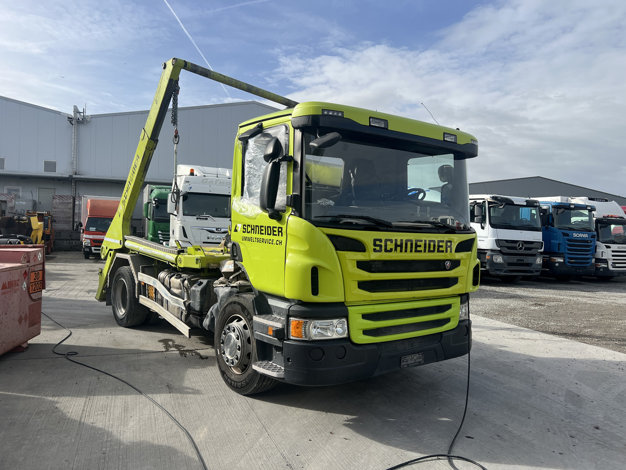 2014 Scania P280 4×2 chassis cab *Accident vehicle* - Cab chassis truck: picture 5