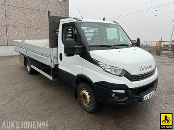 2018 Iveco Daily Planbil, Automat,S+V dekk, 131685 km - Dropside/ Flatbed truck: picture 1