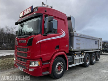 2019 Scania R580 8x4 tridem med navreduskjon - Tipper: picture 1