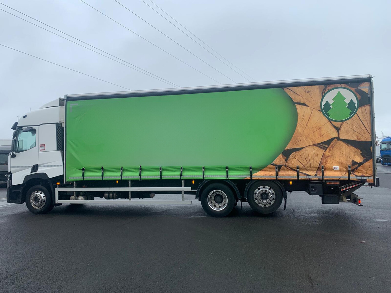 Curtainsider truck 2021 Renault T380 26 Tonne Curtain: picture 7
