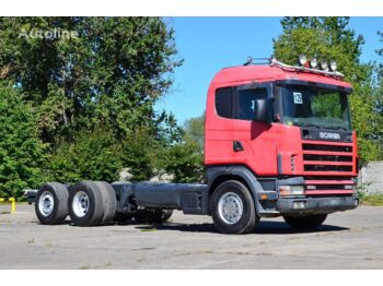 SCANIA 114G 380 2001 6x2 chassis - cab chassis truck