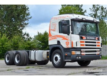 SCANIA 124 420 6x4 FULL SPRING 1999 chassis - cab chassis truck