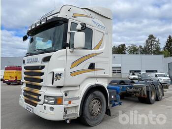  Scania R500 - cab chassis truck