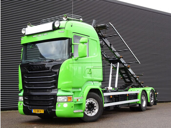 Scania R560 V8 / 6x2 / CONTAINERSYSTEM / FULL AIR / RETARDER - cable system truck