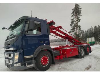 Volvo FM13 420 6x2 vaijerilaite,Euro6,ohj.teli,395tkm!!  - cable system truck