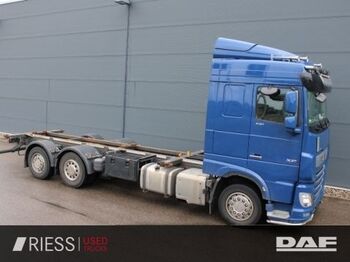 Container transporter/ swap body truck DAF XF 530 FAN DAF XF 530 SC FAN Lenkachse BDF 1120m