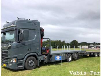 Crane truck Scania R650 V8 NGS Crane: picture 1