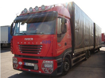 IVECO STRALIS 450 - Curtainsider truck