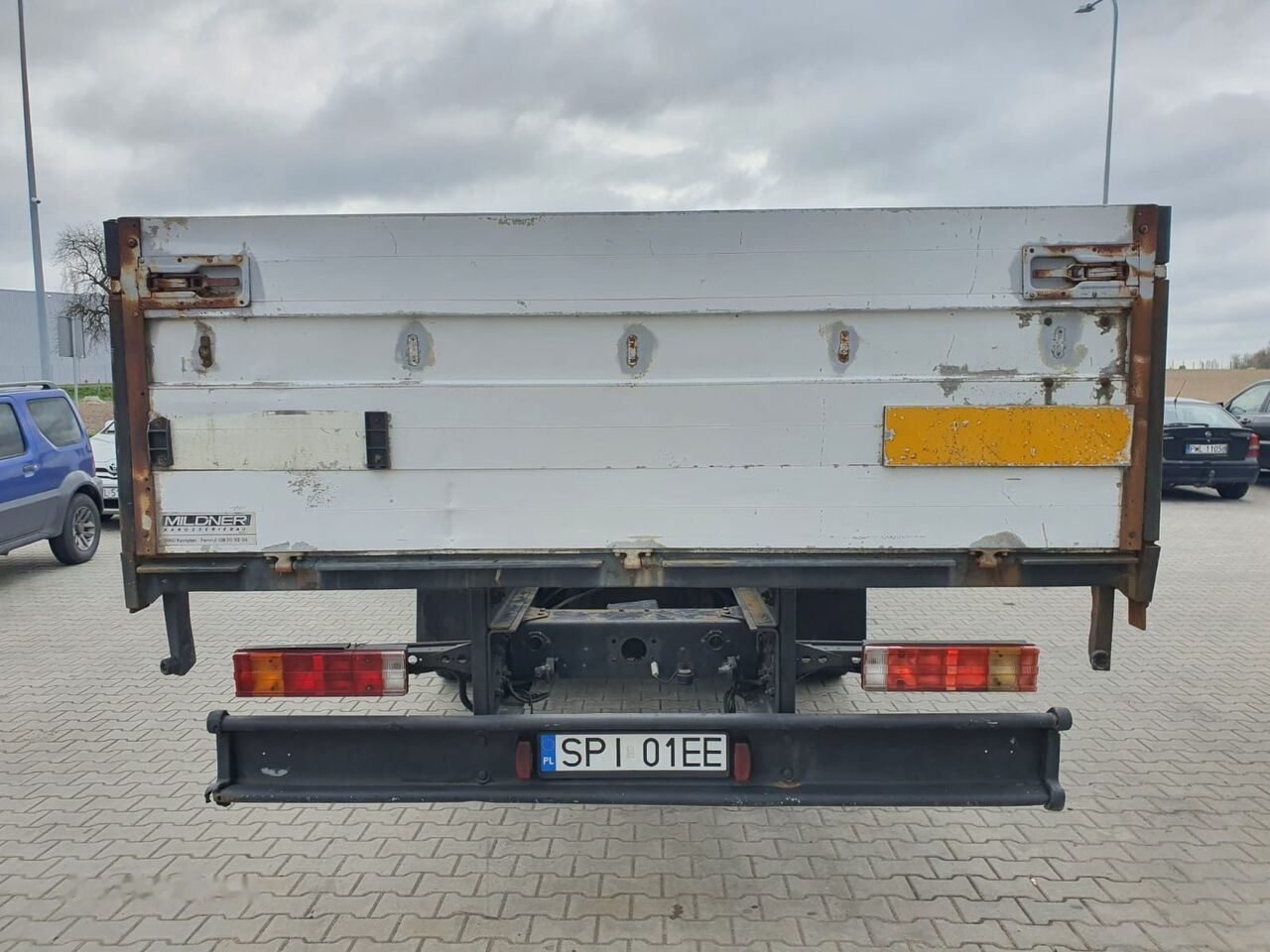 DAF 1700 ATI TURBO, 8 METER, Full Steel, Manual - Dropside/ Flatbed truck: picture 4