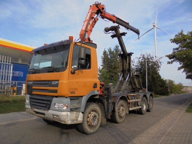 DAF 85.360 8X4 - Cable system truck, Crane truck: picture 1