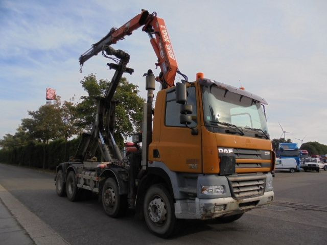 DAF 85.360 8X4 - Cable system truck, Crane truck: picture 3