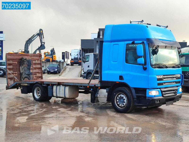 DAF CF75.360 4X2 Machine transporter Ramp Euro 4 - Dropside/ Flatbed truck: picture 3