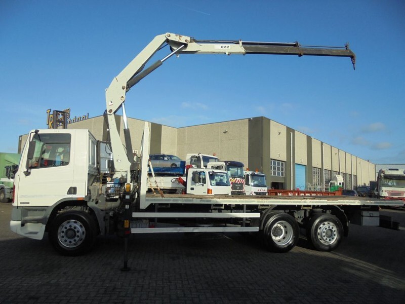 Crane truck DAF CF 75.300 ATI + Euro 2 + Manual + PM 022 CRANE: picture 6
