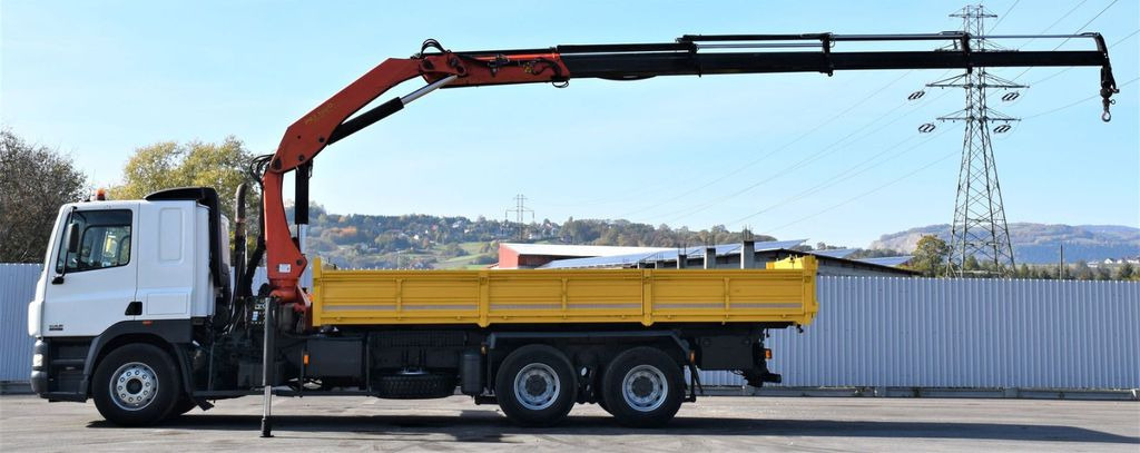 DAF CF 85.430 KIPPER 6,40 m+ PK 18500 /FUNK *6x4  - Tipper, Crane truck: picture 5
