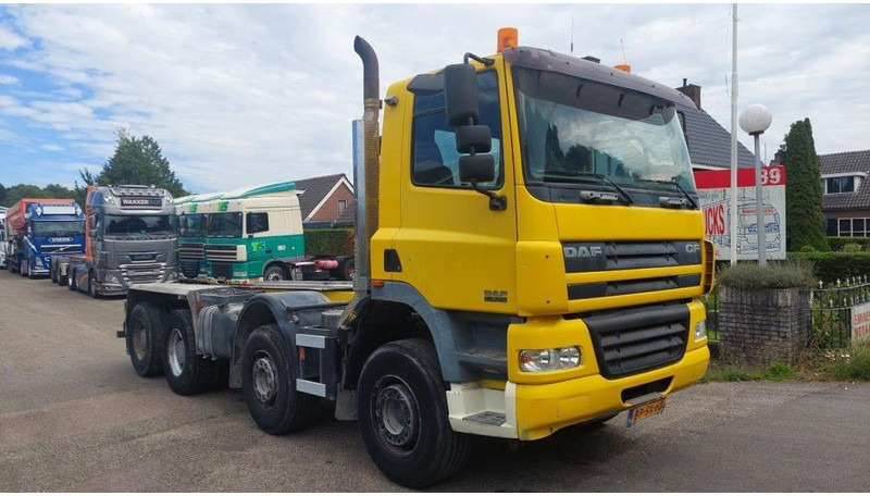 DAF CF 85 8X4 HOLLAND TRUCK STEEL SPRING MANUAL GEARBOX EURO 3!! - Cab chassis truck: picture 3