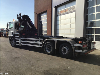 Hook lift truck, Crane truck DAF FAN CF 430 HMF 23 ton/meter laadkraan + Welvaarts Weighing system: picture 3