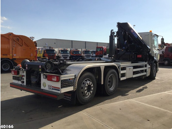 Hook lift truck, Crane truck DAF FAN CF 430 HMF 23 ton/meter laadkraan + Welvaarts Weighing system: picture 4