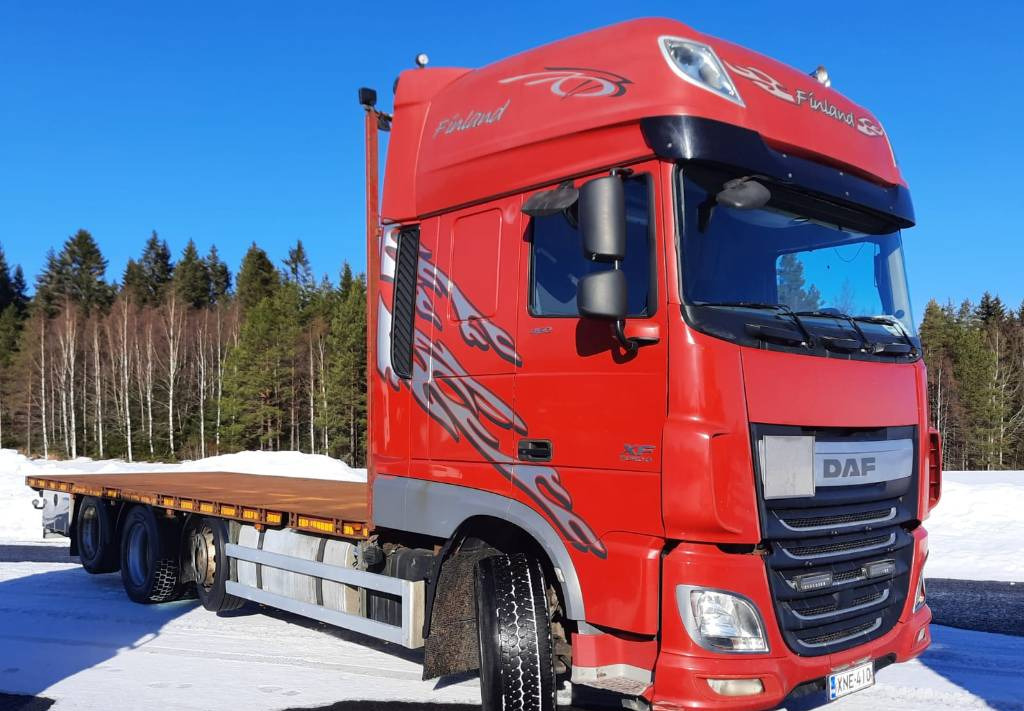 DAF XF460  - Dropside/ Flatbed truck: picture 2