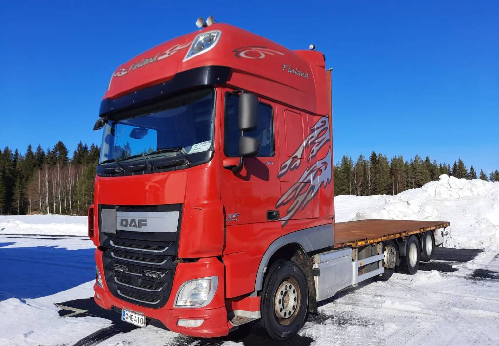 DAF XF460  - Dropside/ Flatbed truck: picture 1