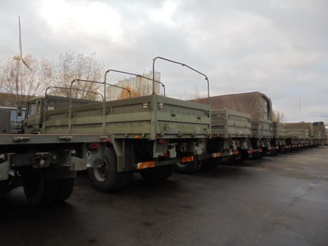 DAF YA 4X4 ARMY TRUCKS FOR SALE - Dropside/ Flatbed truck: picture 5