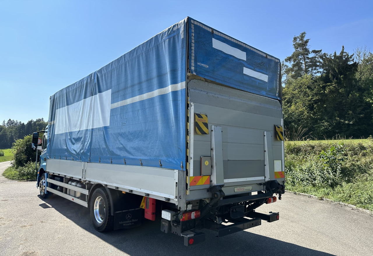 (D) 2015 MB-Antos 1835 4×2 Blache HB - Curtainsider truck: picture 4
