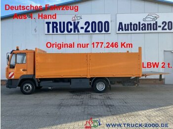 MAN LE10.180 Original 177246Km-Bordwände 1.20m+LBW2t - dropside/ flatbed truck