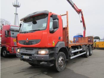 Dropside/ flatbed truck Renault Kerax 370 DXI