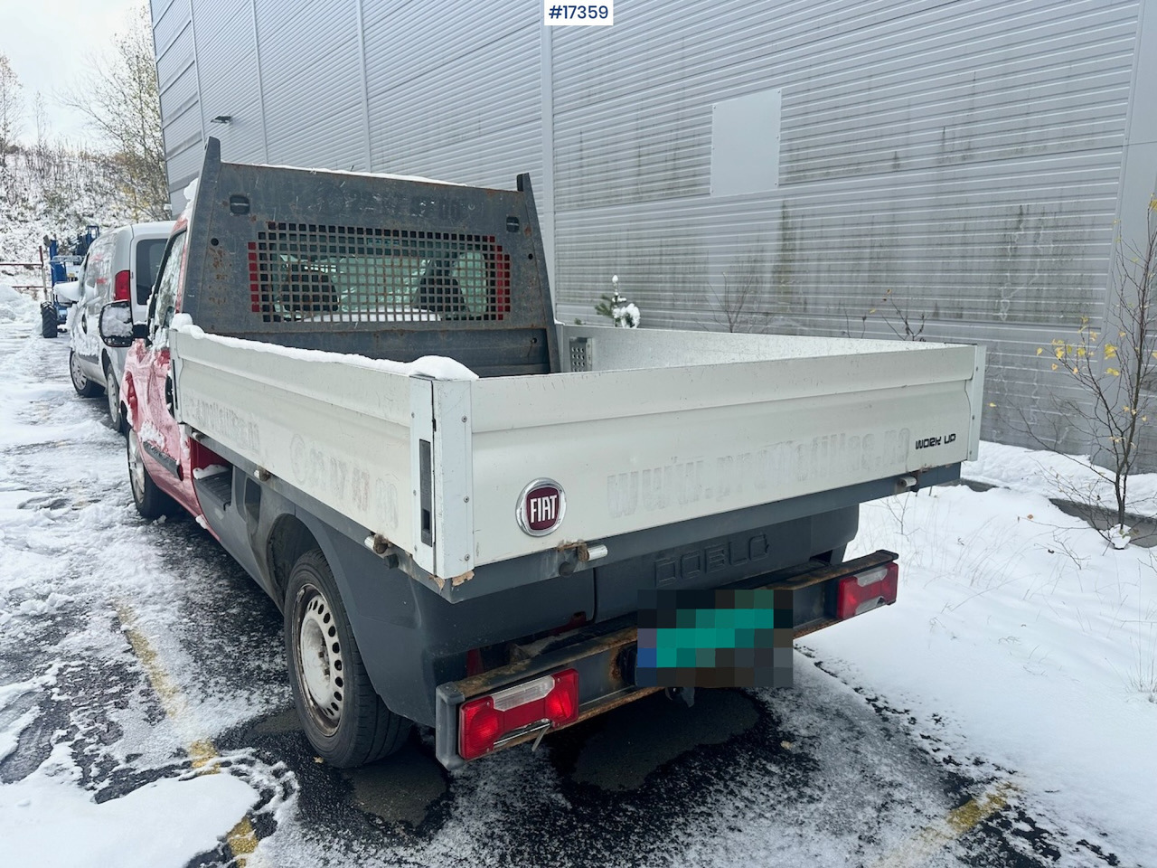 Fiat Doblo - Dropside/ Flatbed truck: picture 4