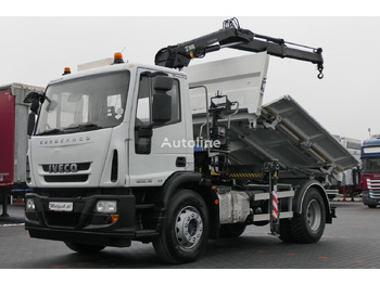 IVECO  - Tipper, Crane truck: picture 1