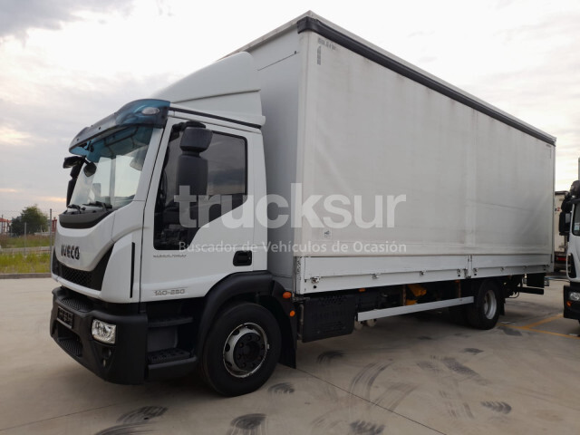 IVECO EUROCARGO 140E 250 - Curtainsider truck: picture 1