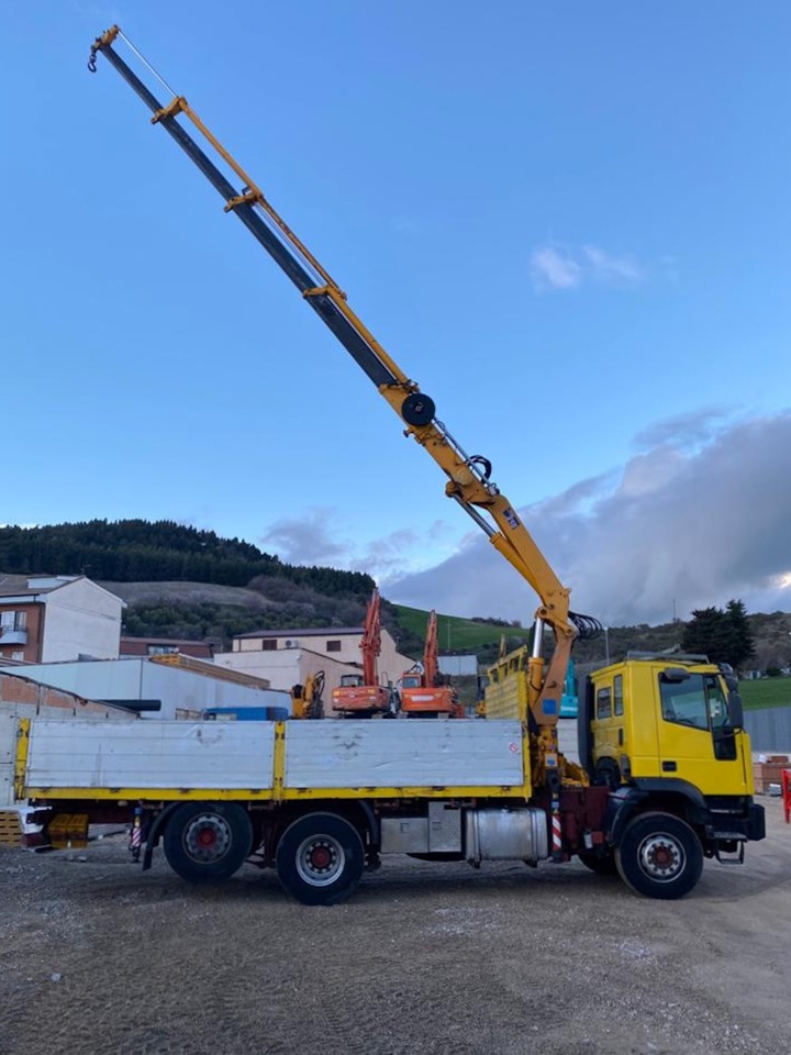IVECO EUROTECH - Dropside/ Flatbed truck, Crane truck: picture 1