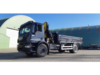 IVECO Eurocargo ML120E28K - Tipper, Crane truck: picture 1