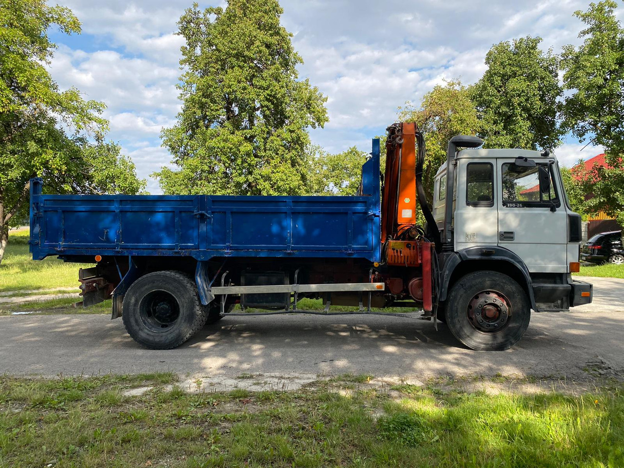 IVECO MAGIRUS 190-26 - Tipper, Crane truck: picture 4