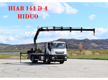 IVECO Stralis 310 - Dropside/ Flatbed truck, Crane truck: picture 1