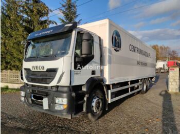 IVECO STRALIS 310, 6X2, EURO 5, IZOTERMA, MANUAL, SUPER STAN - isothermal truck