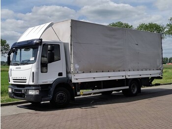 Curtainsider truck Iveco 120E25 EUROCARGO manual taillift: picture 1