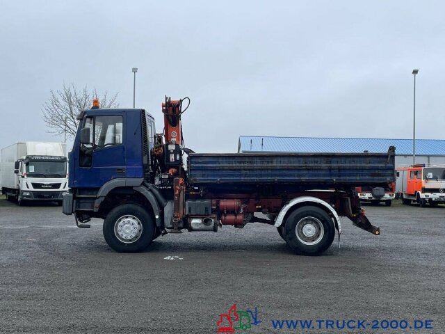 Iveco 190E30 4x4 Meiller Atlas Kran 5.+6. Steuerkreis - Tipper, Crane truck: picture 2