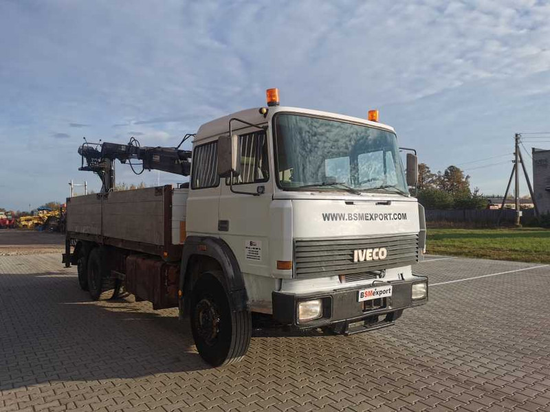 Iveco 240E36 flatbed truck - Dropside/ Flatbed truck, Crane truck: picture 3