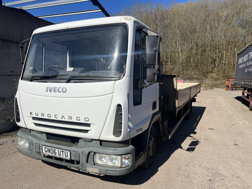 Iveco 75 E18 4x2 Rigid - Dropside/ Flatbed truck: picture 1