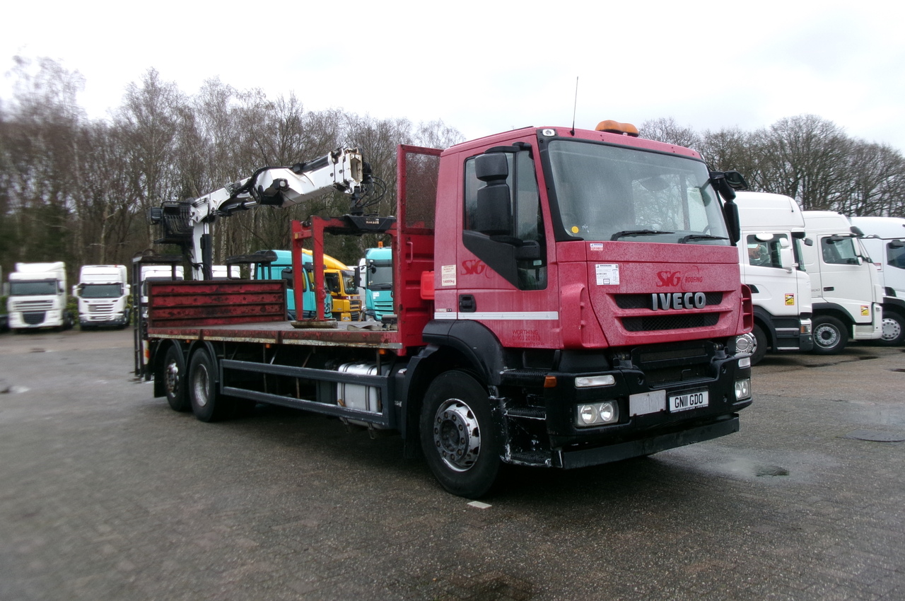 Iveco AD260S31Y 6x2 RHD + Hiab 144 DLS-2 Pro - Crane truck, Dropside/ Flatbed truck: picture 2