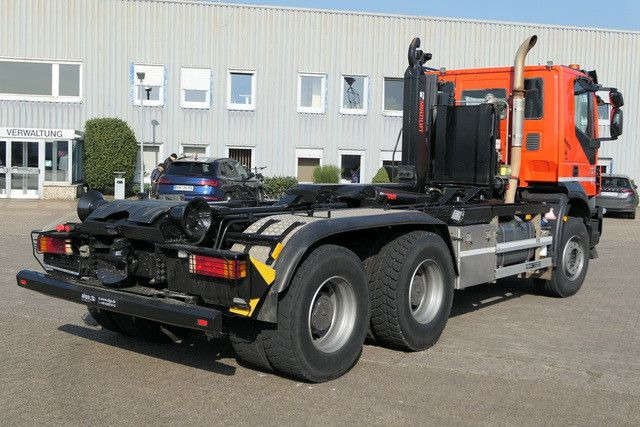 Iveco AD260T 6x4, Hiab XR21S51, 500PS, Kurzer Radstand  - Hook lift truck: picture 3