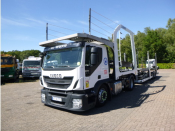 Autotransporter truck Iveco AT440T 4x2 Euro 6 car transporter: picture 1
