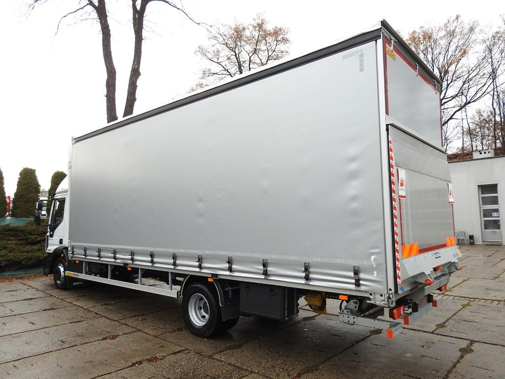 New Curtainsider truck Iveco EUROCARGO 120-250 PRITSCHE PLANE 18 PALETTEN A/C: picture 12