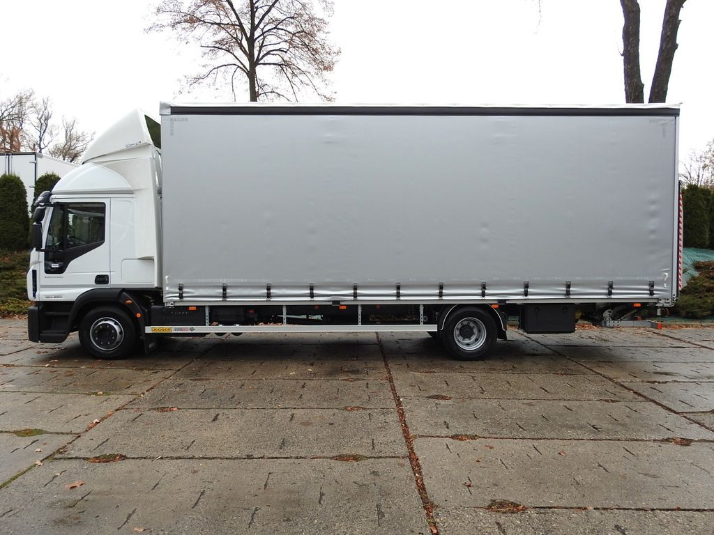 New Curtainsider truck Iveco EUROCARGO 120-250 PRITSCHE PLANE 18 PALETTEN A/C: picture 11