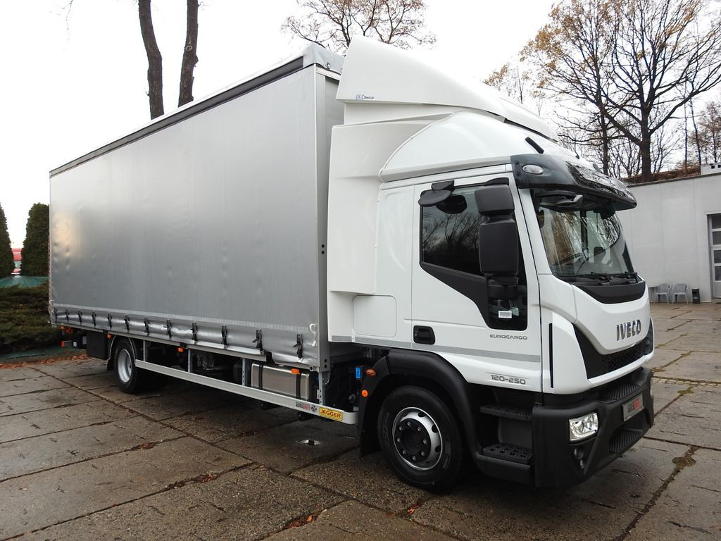 New Curtainsider truck Iveco EUROCARGO 120-250 PRITSCHE PLANE 18 PALETTEN A/C: picture 5