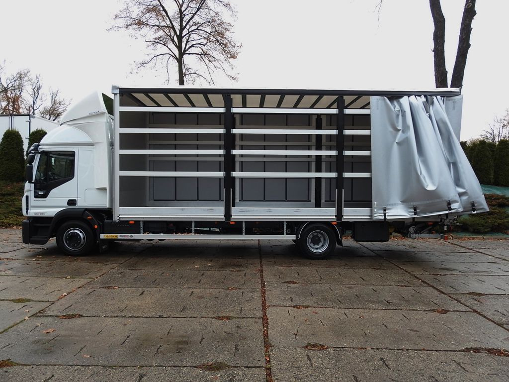 New Curtainsider truck Iveco EUROCARGO 120-250 PRITSCHE PLANE 18 PALETTEN A/C: picture 9